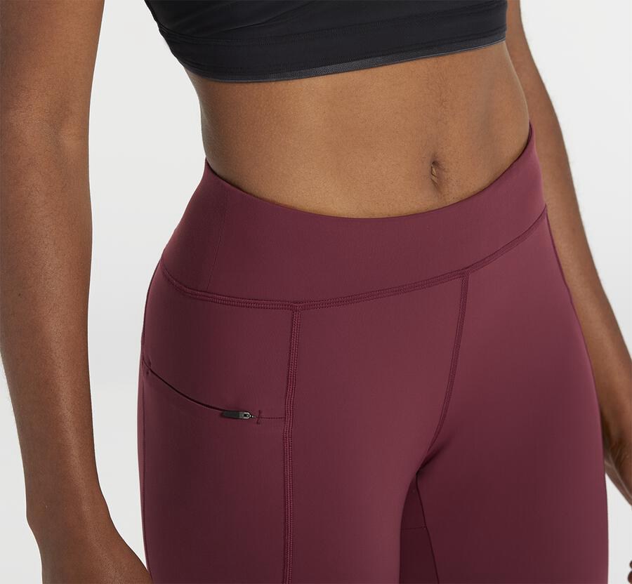 Hoka One One Pantolon Kadın Kahverengi - Performance Crop Tight - RZ4236098